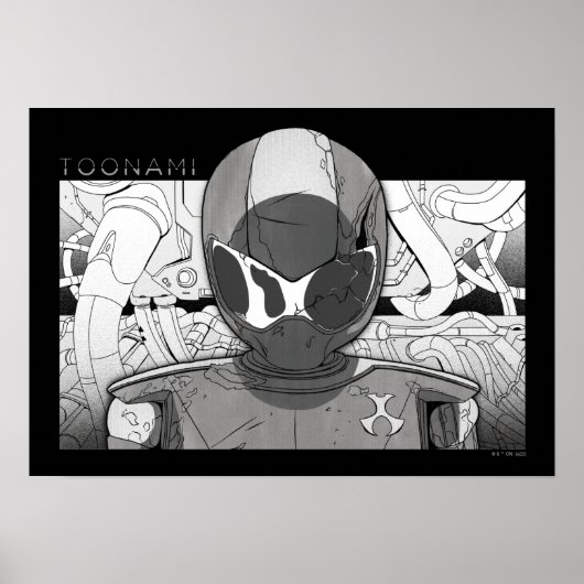 Toonami TOM 5 Countdown Comic Bumper Poster (Voorkant)