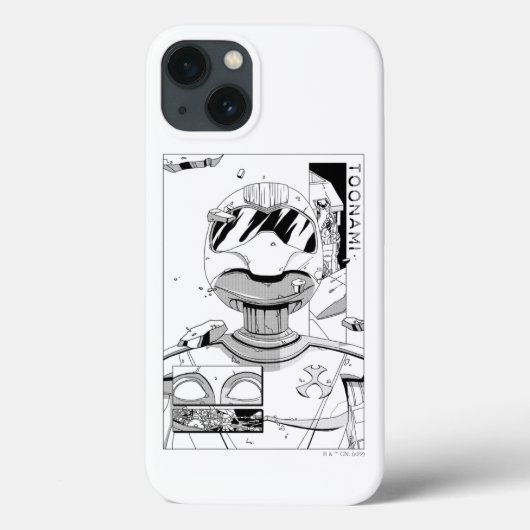 Toonami TOM 5 & SARA Comic Style Bumper Case-Mate iPhone Case (Achterkant)