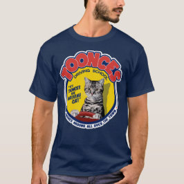 Toonces De Rijdende Kat Drivers School Classic SNL T-shirt