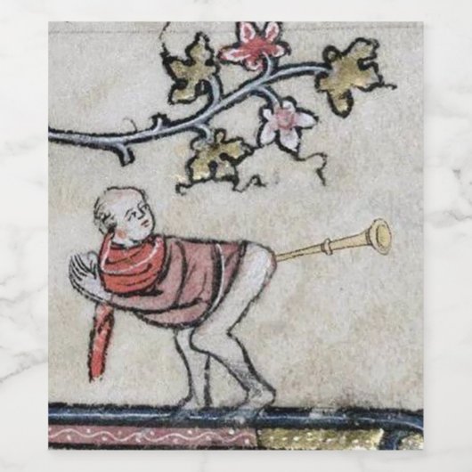 Toonful Tooter Wijn Etiket (Enkel label)