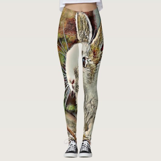 toonkonijntje leggings (Voorkant)