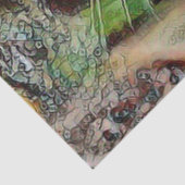 toonkonijntje tissuepapier (Detail)