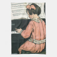 Toonladder door Jessie Willcox Smith, Pianomuziekm