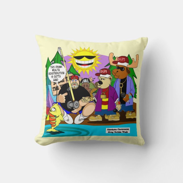 TOONPIJL VAN BUBBA / COMMENTAAR VAN OBAMA KUSSEN (Voorkant)