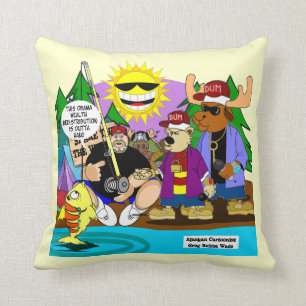 TOONPIJL VAN BUBBA / COMMENTAAR VAN OBAMA KUSSEN