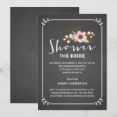 TOONT DE BRIDE | BRIDAL SHOWER INVITATION KAART (Voorkant / Achterkant)