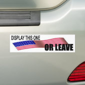 TOONT DEZE ÉÉN OF LAVE-5 BUMPERSTICKER (Op auto)