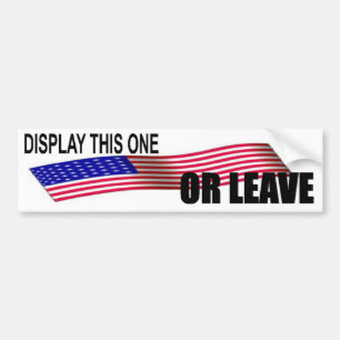 TOONT DEZE ÉÉN OF LAVE-5 BUMPERSTICKER