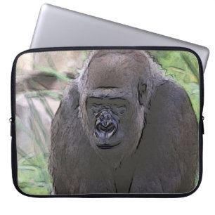 toony Gorilla Laptop Sleeve