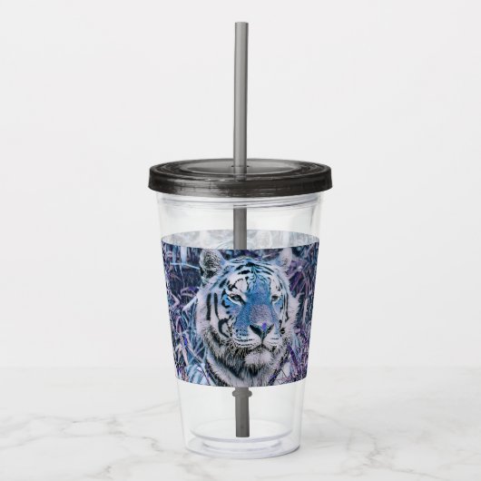 Toony Tiger blue Acryl Drinkbeker (Voorkant)