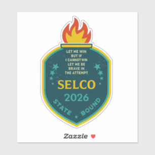 Toorts en Eed Sticker