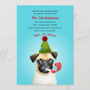 Toot the Horn Verrassingsfeestje Kaart