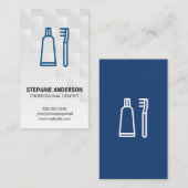 Tooth Brush and Paste | Tand Visitekaartje (Voorkant / Achterkant)