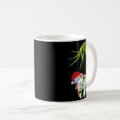 Tooth Dentist Dental Istant Teeth Christmas Xmas H Koffiemok (Voorkant rechts)