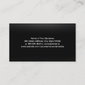 Tooth Doctor Logo | QR-code | Zwart patroon Visitekaartje (Achterkant)