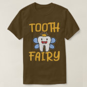 Tooth Elf Fairy Tale Dentist Dentist destist gift T-shirt (Design voorkant)
