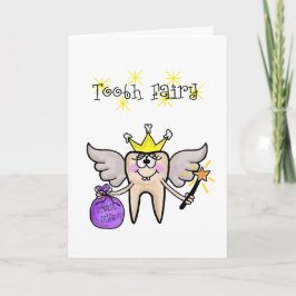 Tooth Fairy Announcement Kaart