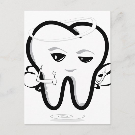 Tooth Fairy Briefkaart (Voorkant)
