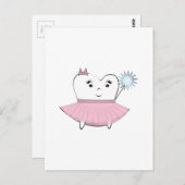Tooth Fairy Briefkaart (Voorkant / Achterkant)