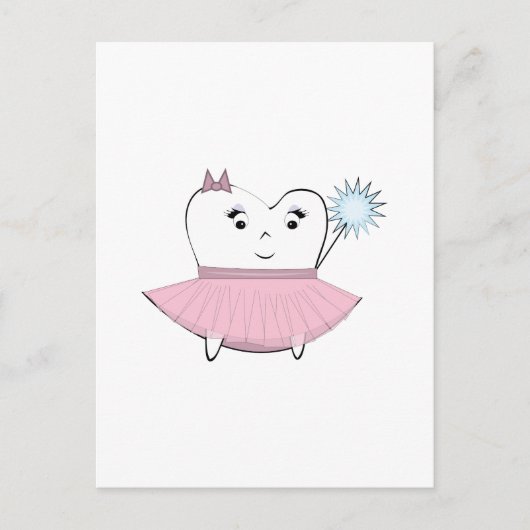 Tooth Fairy Briefkaart (Voorkant)