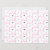 Tooth Fairy Certificate Girl Kaart (Achterkant)