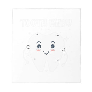 Tooth Fairy Dentist Teeth Dental Cute Halloween.pn Notitieblok