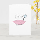 Tooth Fairy Kaart (Gele Bloem)