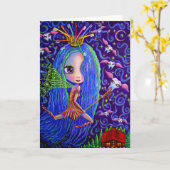 Tooth Fairy Kaart (Gele Bloem)