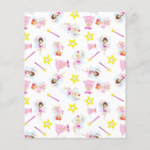  Tooth Fairy Magic Wand White Teeth Flyer (Achterkant)