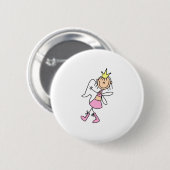Tooth Fairy met volle Button (Voorkant /achterkant)