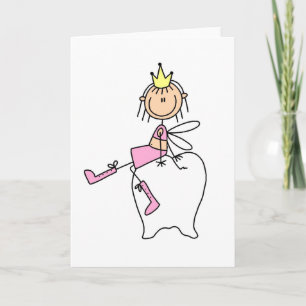 Tooth Fairy Se Trouve Sur Une Carte Toile