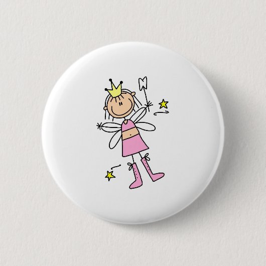Tooth Fairy Stick Figuur Button (Voorkant)
