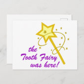Tooth Fairy was hier Briefkaart (Voorkant / Achterkant)