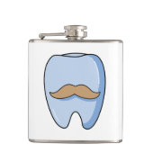 Tooth Flask Heupfles (Voorkant)