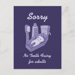Tooth Funeral Briefkaart
