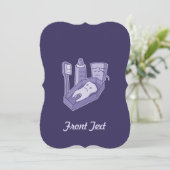 Tooth Funeral Kaart (Staand voorkant)