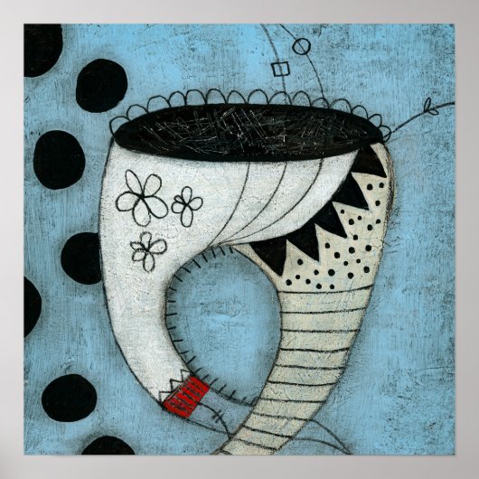 Tooth Has Nice Pants Poster Wall Art (Devant)
