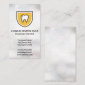 Tooth Shield | Dentist Logo Visitekaartje (Voorkant / Achterkant)