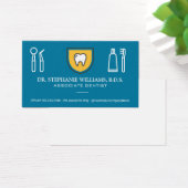 Tooth Shield Logo | Tand Visitekaartje (Bureau)