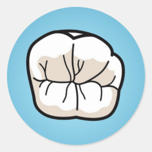 Tooth Sticker [Blauw]