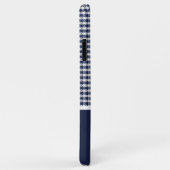 Tooth-verbinding zwart-wit, kleurenblok Case-Mate iPhone case (Achterkant/rechts)