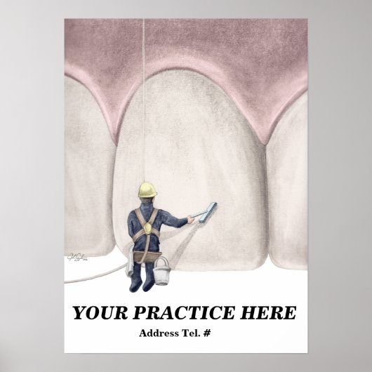 Tooth Washer (CUSTOM) Poster (Voorkant)