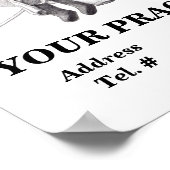 Tooth Washer Poster [aangepaste sjabloon] (Hoek)