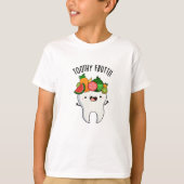 Toothy Fruity Funny Dental Pun T-shirt (Voorkant)