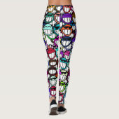 Toothy Grinning Happy Faces Leggings (Achterkant)