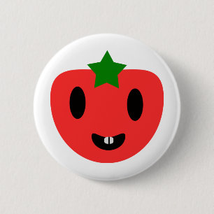 Toothy Tomato Ronde Button 5,7 Cm
