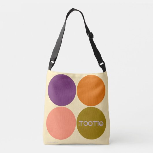 TOOTie-Canvas tas (Achterkant)