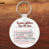 top-10-on-Black-png Sleutelhanger (Voorkant)