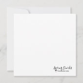 Top 11 de la carte de voeux plat (Dos)