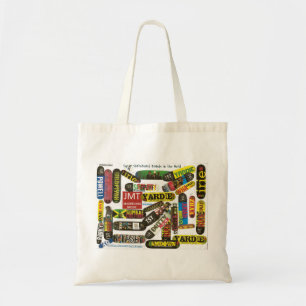 TOP 11 JMT Skateboards in de wereld Tote Bag